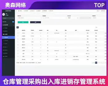 仓库管理入库出库进销存商品采购商品销售入库审核数据导出