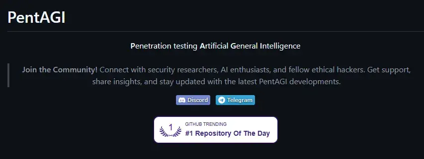 PentAGI AI渗透测试智能体平台源码