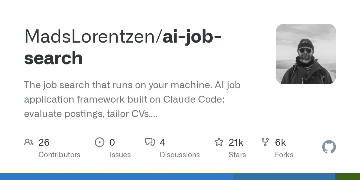 AI Job Search 求职申请框架源码