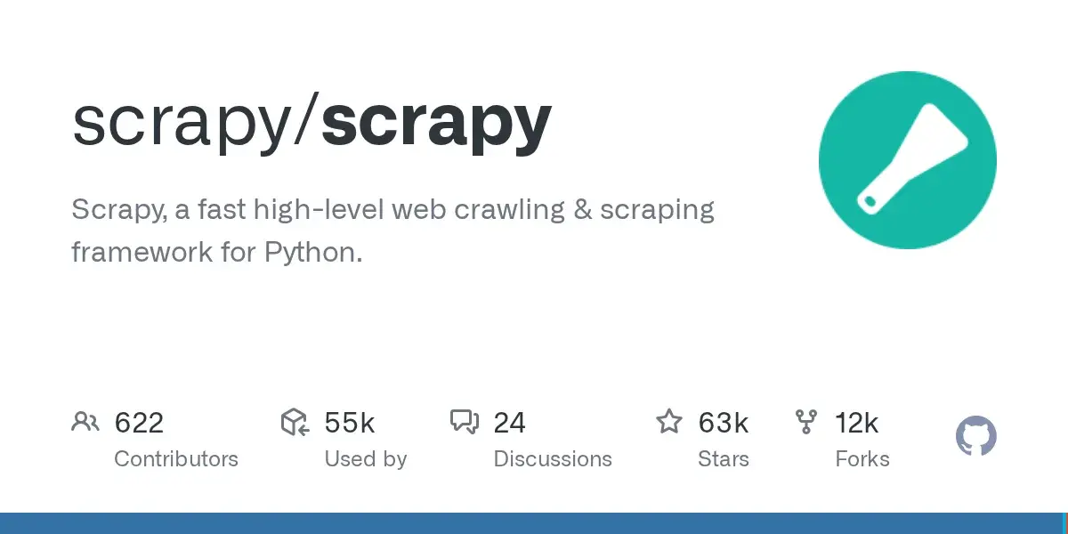 scrapy/scrapy 仓库封面