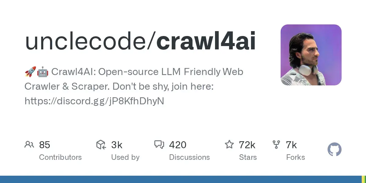 Crawl4AI 网页爬虫与数据抽取源码