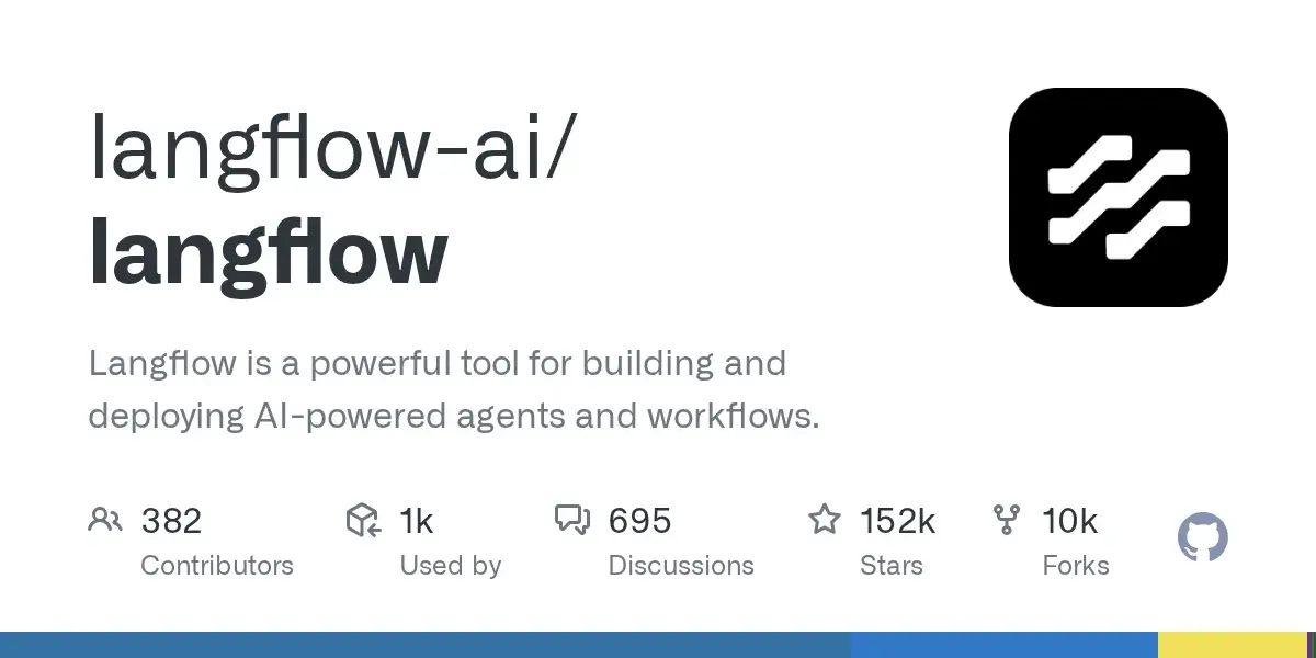 Langflow低代码AI智能体工作流搭建平台源码